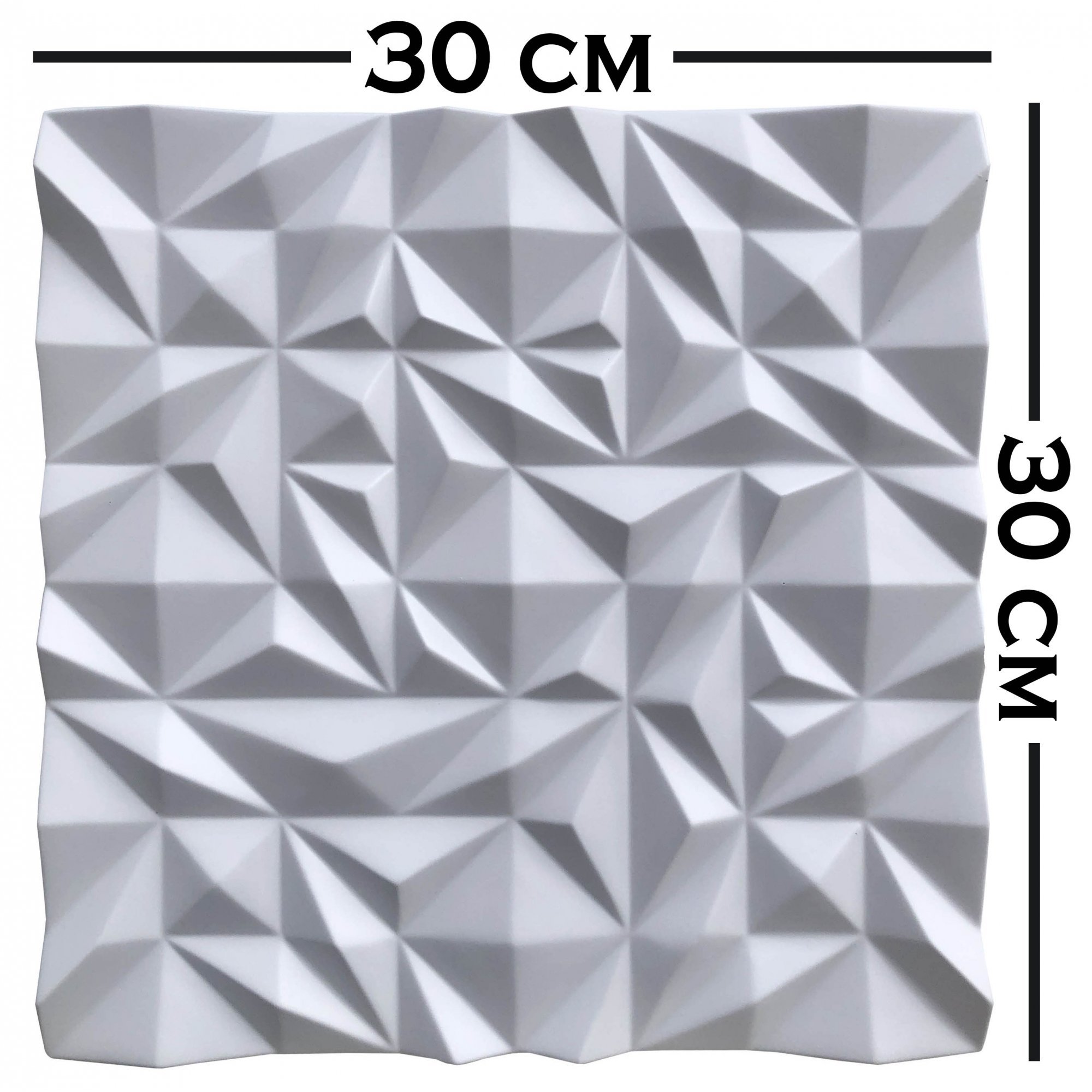 Forma Silicone Gesso Parede 3D - Esmeralda - 7