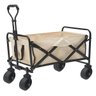 Carrinho Vagao Utilitario Roda Grande Carga Dobravel Resistente Caçamba Grande Capacidade Armazename - 10