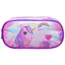 Ver imagem 4 de Kit Mochila de Rodinhas + Lancheira Térmica + Estojo Happy Pony Yins Rosa