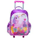Ver imagem 2 de Kit Mochila de Rodinhas + Lancheira Térmica + Estojo Happy Pony Yins Rosa
