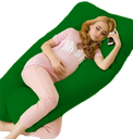 Ver imagem 1 de Travesseiro Gigante Happy Line 150 x 70 cm - Verde