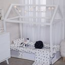 Ver imagem 1 de Kit Protetor de Mini Cama 100% Algodão Percal 200 Fios Rolinho Moderninhos 08 Peças:space