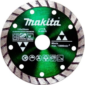 Disco Diamantado Max Turbo Corte 110 X 20 Mm Makita