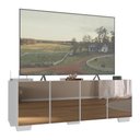 Ver imagem 1 de Rack Tv até 50 Polegadas com Espelhos 4 Portas Multimóveis Mp1083 Branco