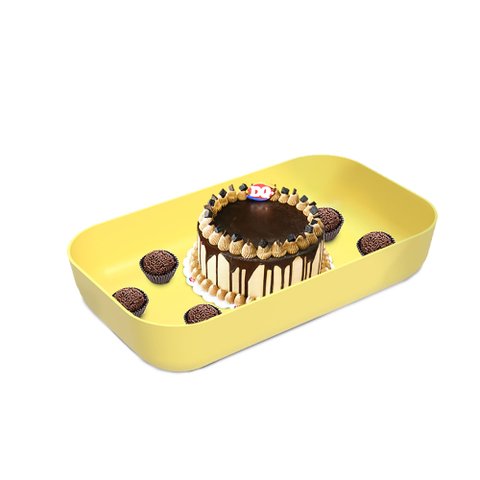 Tigela Retangular Essential 32,3 x 19 x 6,5 cm 2,8 L - Amarela Coza