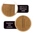 Ver imagem 4 de Comoda Bronze Cor:ipe Mizza Decor - Armário para Quarto