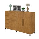 Ver imagem 1 de Comoda Bronze Cor:ipe Mizza Decor - Armário para Quarto