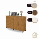 Ver imagem 3 de Comoda Bronze Cor:ipe Mizza Decor - Armário para Quarto