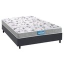 Ver imagem 1 de Cama Box Casal: Colchão Anatômico Probel D45/EP Guarda Costas Próextreme Double Face + Base CRC Sued