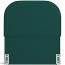 Ver imagem 3 de Cabeceira Cama Box 100cm Lanna com Puff Recamier Doha W01 Bouclê Verde - Lyam Decor
