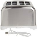 Ver imagem 2 de Cuisinart Torradeira Clássica 4 Fatias Branco/inox