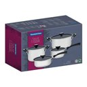 Ver imagem 4 de Jogo de Panelas Tramontina Solar Ceramic em Aço Inox Fundo Triplo com Revestimento Interno em Cerâ