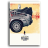 Placa Decorativa - De Volta para o Futuro - DeLorean - Grande - 7