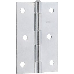 Dobradiça para Porta 3" Aço Carbono Cromado Vonder - 1