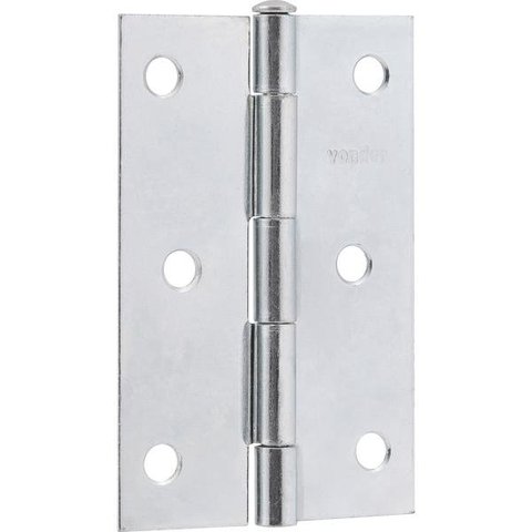 Dobradiça para Porta 3" Aço Carbono Cromado Vonder