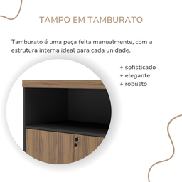 Conjunto Escritório: Balcão 6177 + Armário 6369 - 7