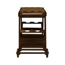 Ver imagem 4 de Carrinho Gourmet-churrasco 1 Prateleira Summer Madeira Imbuia Maciça Stain Imbuia