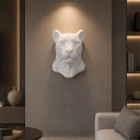 Ver imagem 5 de Forma para Cabeça de Onça Decorativa em Abs para Gesso e Concreto