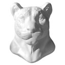 Ver imagem 3 de Forma para Cabeça de Onça Decorativa em Abs para Gesso e Concreto