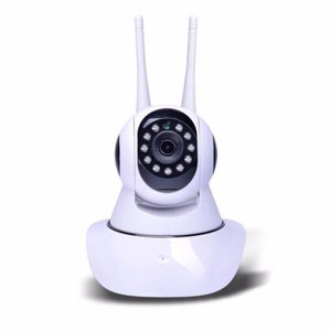 Camera 2 Antenas Ip Wireless sem Fio Wifi
