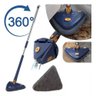 Limpeza Premium com Esfregão Triangular Rodo Giratório Mop - 4