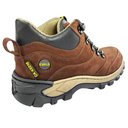 Ver imagem 3 de Botina de Segurança Couro Marrom Evald-n° 39