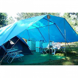 Lona 3x3 Azul Impermeável Carreteiro Piscina 200 Micras Grossa Reforçada - 7