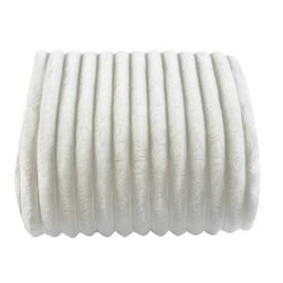 Cobertor Manta Casal Soft Canelada 2,20m X 1,80m Califórnia Cor Branca - 2