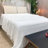 Cobertor Manta Casal Soft Canelada 2,20m X 1,80m Califórnia Cor Branca - 3