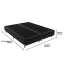 Ver imagem 3 de Cama Box Queen 158x198 Preto
