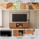 Ver imagem 3 de Home Theater Jural Mdp/mdf Tv até 75 Pés em Plástico Canela/offwhite G77 - Gran Belo