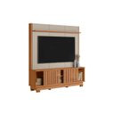 Ver imagem 2 de Home Theater Jural Mdp/mdf Tv até 75 Pés em Plástico Canela/offwhite G77 - Gran Belo