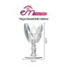 Taça de Vidro para Água Diamante Transparente Emcasatem 340ml - 3