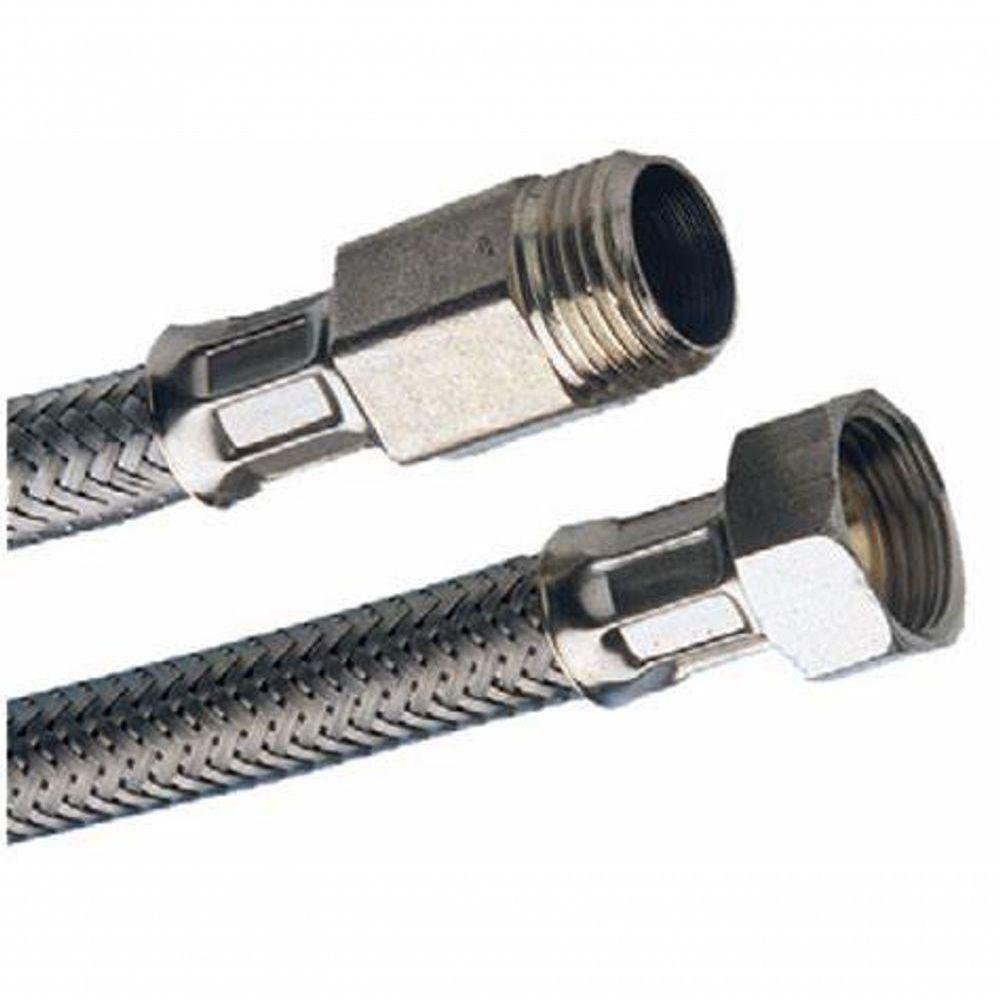 Engate Flexível Inox P/ água 1/2" Blukit 40 Cm - 3