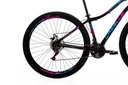 Ver imagem 3 de Bicicleta Cazelle Veneza Aro 29, Quadro 15.5, Freio a Disco Dianteiro e Traseiro, 21 Marchas Preto/a