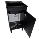 Ver imagem 2 de Tanque de Lavanderia 26l com Gabinete Premium Black 46cm