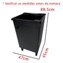 Ver imagem 3 de Tanque de Lavanderia 26l com Gabinete Premium Black 46cm