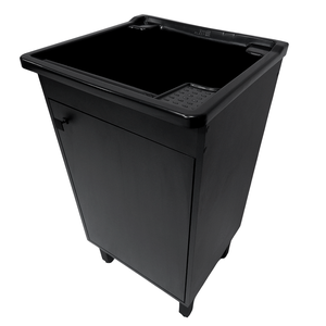 Tanque de Lavanderia 26l com Gabinete Premium Black 46cm
