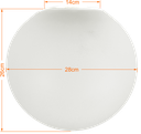 Ver imagem 2 de Globo de Vidro sem Colar 15 X 28 para Lustre e Pendente:branco Fosco/n/a