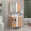 Ver imagem 1 de Conjuinto de Banheiro Berton Dakota Br/parquet