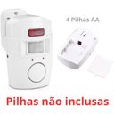 Ver imagem 7 de Kit Alarme Residencial sem Fio Sensor de Presença + 2 Controles Remoto