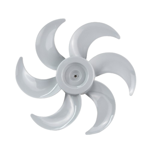 Hélice Ventilador Mallory 40cm Turbo Silence 6 Pás Cinza