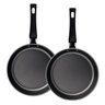 Omeleteira Alumínio Antiaderente Starflon Tramontina Frigideira Dupla 20cm Grafite - 4