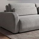 Ver imagem 4 de Sofá 3 Lugares Blanket Horse Collection Linho Cinza 239cm