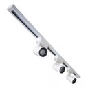 Ver imagem 1 de Trilho Eletrificado 60cm + 3 Spot Led 7w 3000k Bivolt Branco