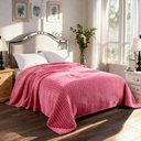 Ver imagem 1 de Manta Cobertor Casal Corttex Luster Canelada 180x220cm Microfibra Antialérgico Super Macio Premium
