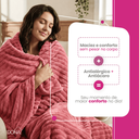 Ver imagem 5 de Manta Cobertor Casal Corttex Luster Canelada 180x220cm Microfibra Antialérgico Super Macio Premium