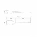 Ver imagem 3 de Colher de Servir Tramontina Live em Silicone Verde com Cabo de Madeira Tramontina