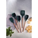 Ver imagem 2 de Colher de Servir Tramontina Live em Silicone Verde com Cabo de Madeira Tramontina