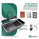Ver imagem 3 de Cuba Gourmet Inteligente Cascata Multifuncional Pia Cozinha Completa com Calha Escorredor Inox 304